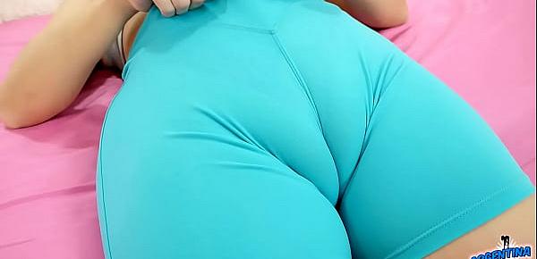  Huge Cameltoe Round Ass Latina Whore Wearing Tight Spandex